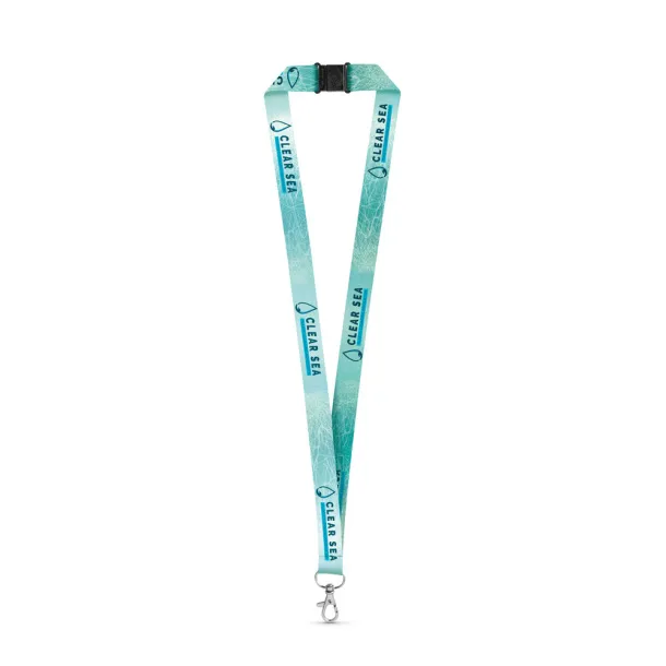 DOVER RPET sublimation lanyard White