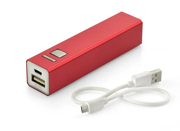 TALL Power bank  2200 mAh Red