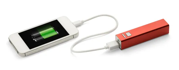 TALL Power bank  2200 mAh Red