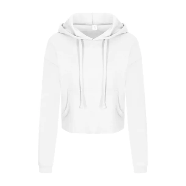  WOMEN'S CROPPED HOODIE - Just Hoods White