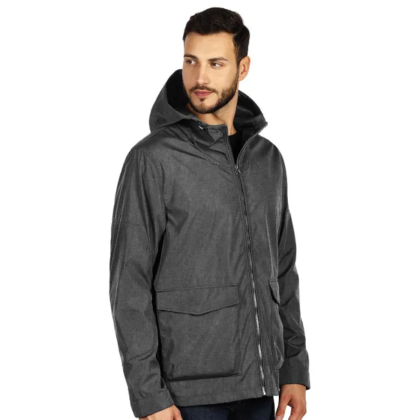 PACIFIC Softshell hooded jacket Ash gray