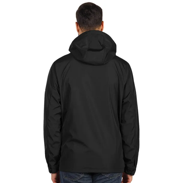 PACIFIC Softshell hooded jacket Black