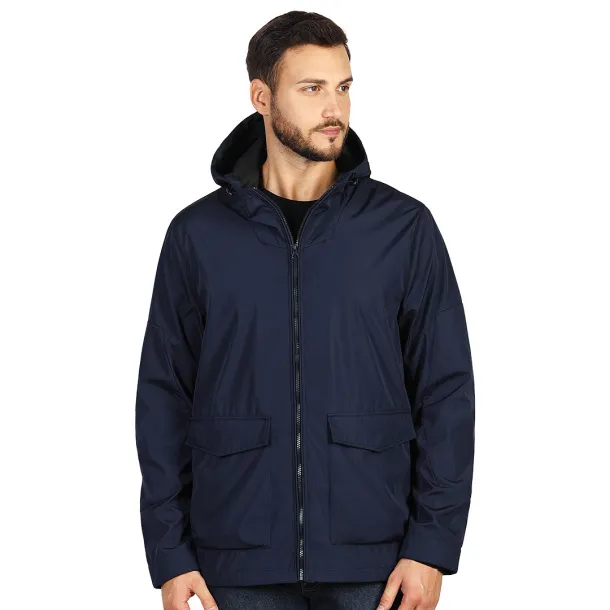 PACIFIC Softshell hooded jacket Blue