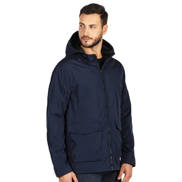 PACIFIC Softshell hooded jacket Blue