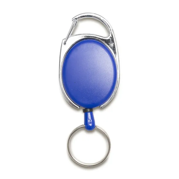 SKIKEEP ski-pass with carabiner Blue