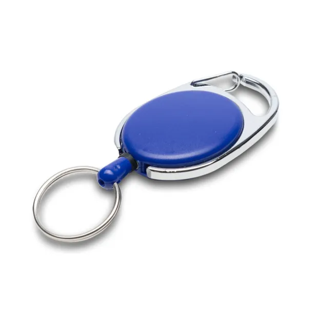 SKIKEEP ski-pass with carabiner Blue