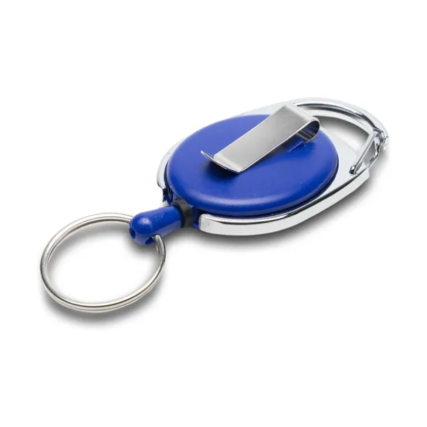 SKIKEEP ski-pass with carabiner Blue