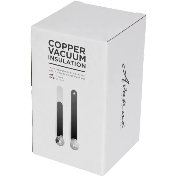 Lagom 380 ml copper vacuum insulated tumbler - Unbranded White