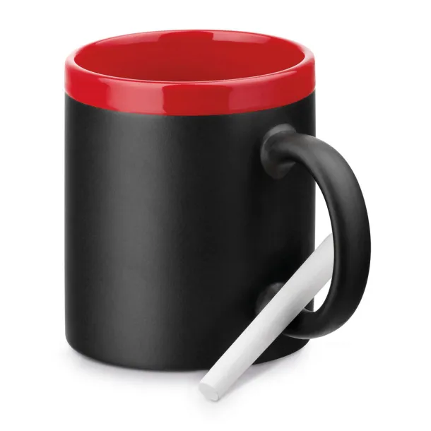 CHALKIE Mug Red