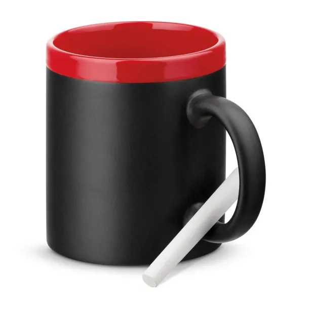 CHALKIE Mug Red