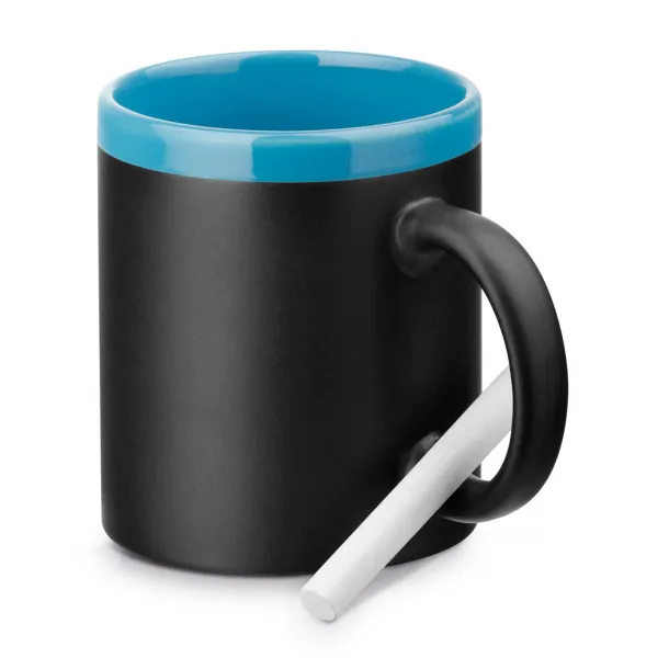 CHALKIE šalica, 350 ml Svijetlo plava