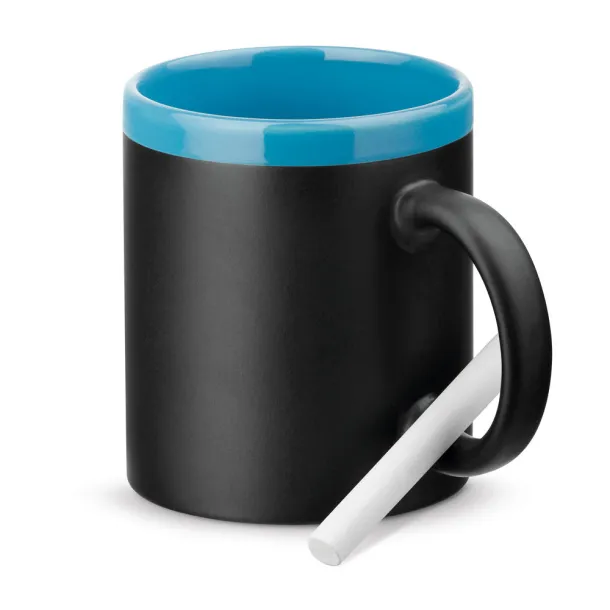 CHALKIE šalica, 350 ml Svijetlo plava