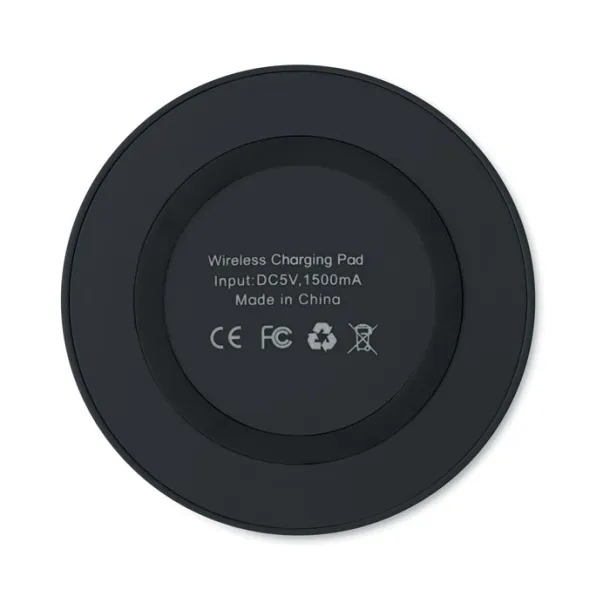 WIRELESS PLATO Small wireless charger Black