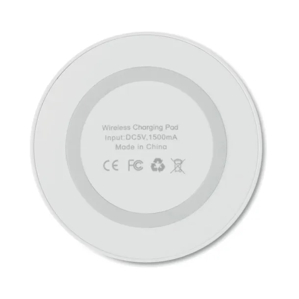 WIRELESS PLATO Small wireless charger White