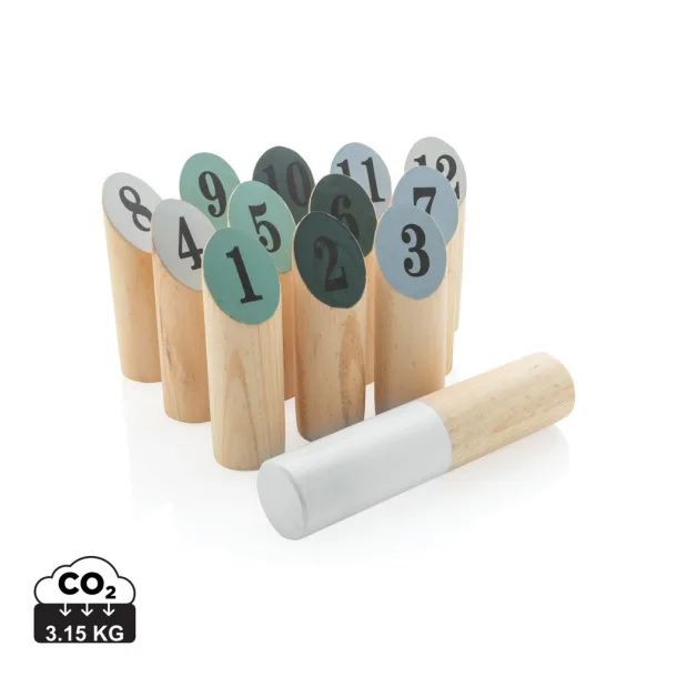  Wooden scatter set - XD Collection Brown 