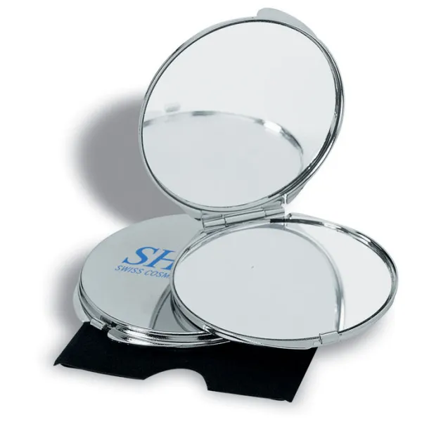 GUAPAS Make-up mirror shiny silver