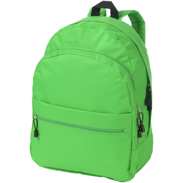 Trend 4-compartment backpack Transparent green