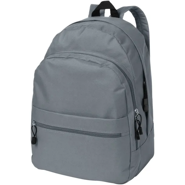 Trend 4-compartment backpack - Bullet Grey