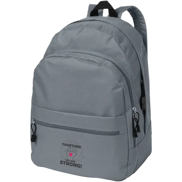 Trend 4-compartment backpack Grey