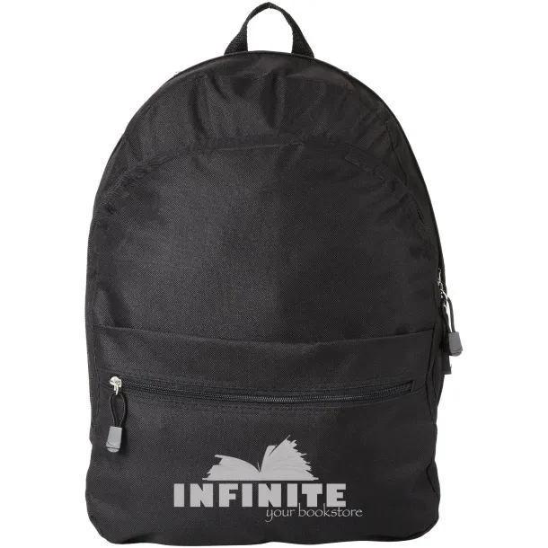 Trend 4-compartment backpack - Unbranded Solid black