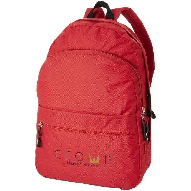 Trend 4-compartment backpack Red