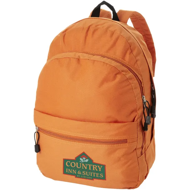 Trend 4-compartment backpack - Bullet Orange