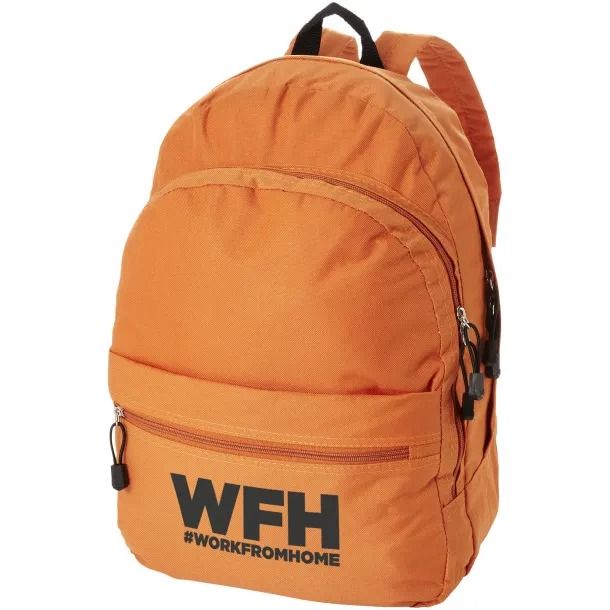 Trend 4-compartment backpack - Unbranded Orange