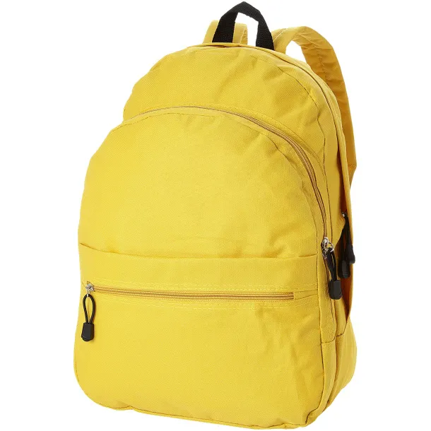 Trend 4-compartment backpack - Unbranded Yellow