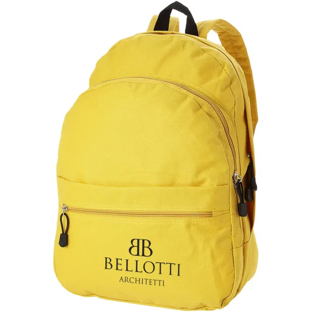 Trend 4-compartment backpack - Unbranded Yellow