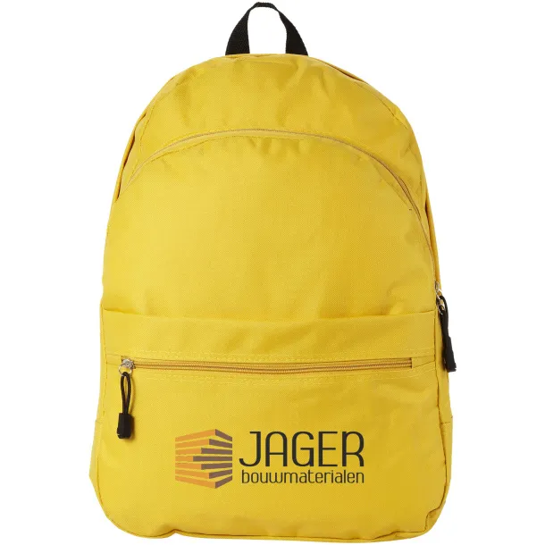 Trend 4-compartment backpack - Bullet Yellow