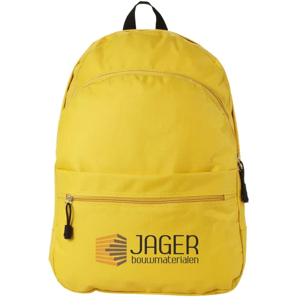 Trend 4-compartment backpack - Unbranded Yellow