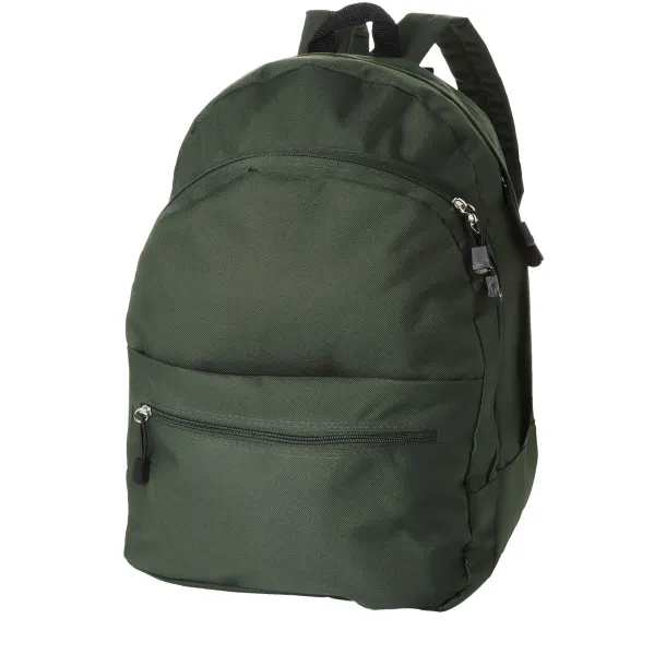 Trend 4-compartment backpack Forest green