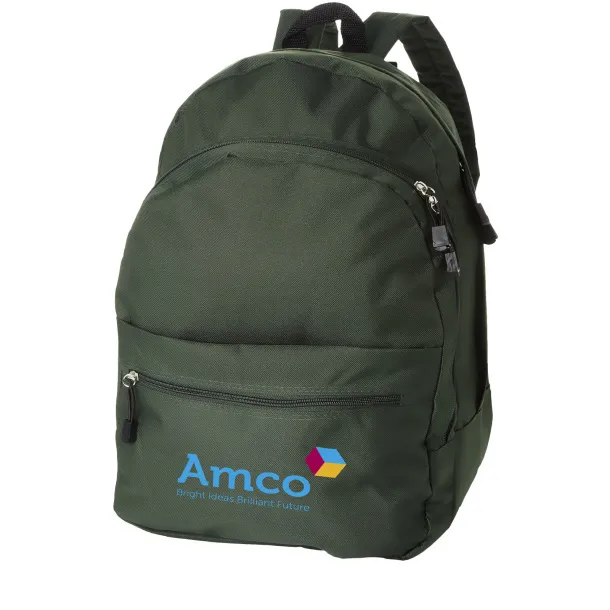 Trend 4-compartment backpack - Unbranded Forest green