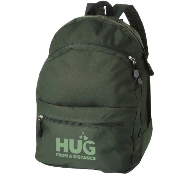 Trend 4-compartment backpack Forest green