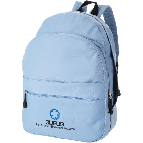 Trend 4-compartment backpack Light blue