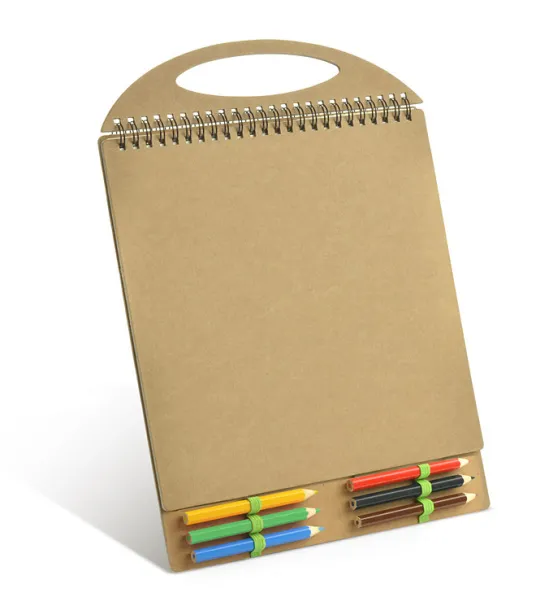 MALOVI Colouring book Prirodna
