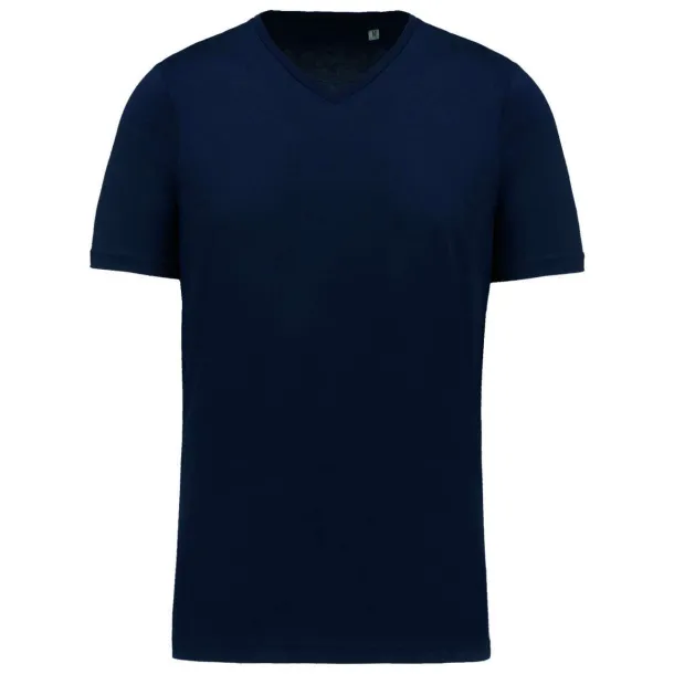  MEN'S SUPIMA®  V-NECK SHORT SLEEVE T-SHIRT - Kariban Navy