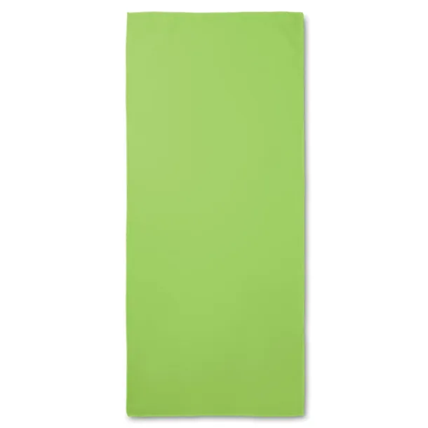 TUKO Sports towel with pouch Lime