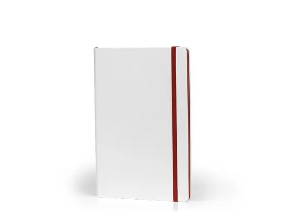 FLUX WHITE Notebook A5 Red