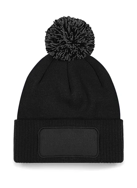  Snowstar Printers Beanie - Beechfield Black Graphite Grey