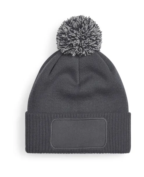  Snowstar Printers Beanie - Beechfield Graphite Grey Light Grey