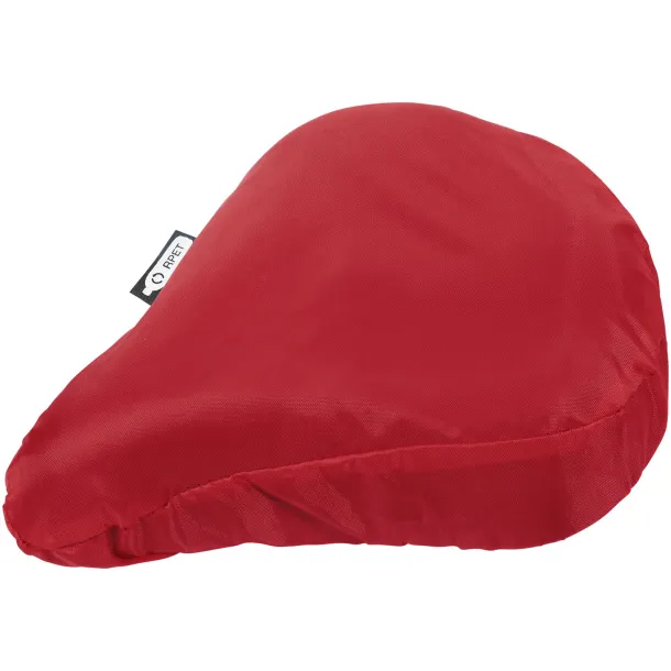 Jesse recycled PET waterproof bicycle saddle cover - Unbranded Red