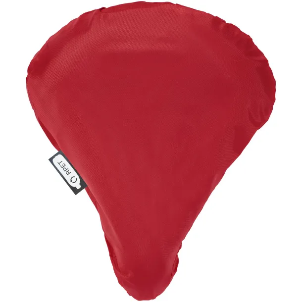 Jesse recycled PET waterproof bicycle saddle cover Red