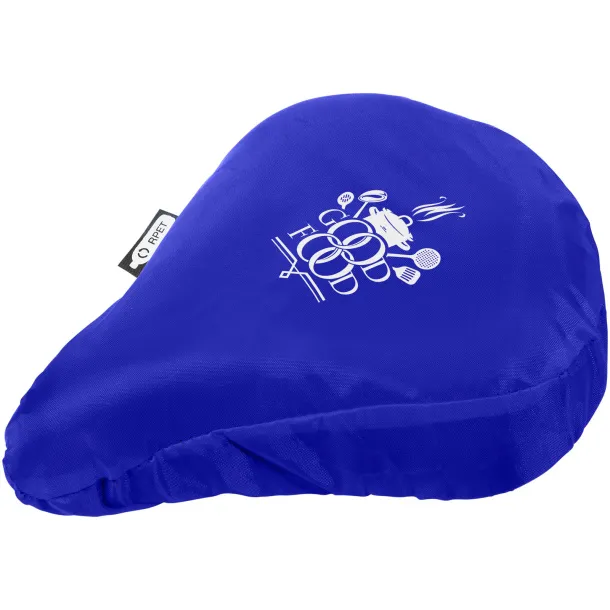 Jesse recycled PET waterproof bicycle saddle cover Royal blue