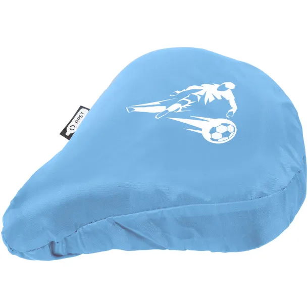 Jesse recycled PET waterproof bicycle saddle cover Sky blue