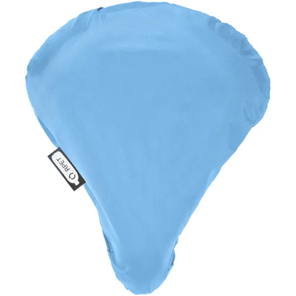 Jesse recycled PET waterproof bicycle saddle cover Sky blue