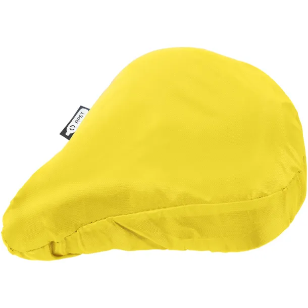 Jesse recycled PET waterproof bicycle saddle cover - Unbranded Yellow