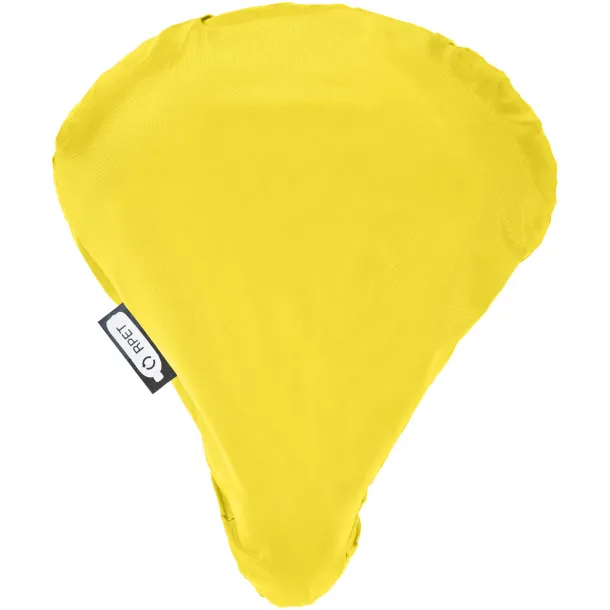 Jesse recycled PET waterproof bicycle saddle cover - Unbranded Yellow