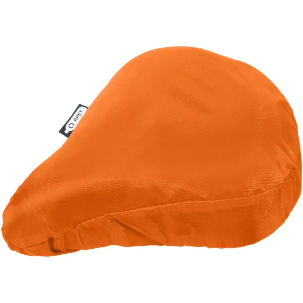 Jesse recycled PET waterproof bicycle saddle cover Orange