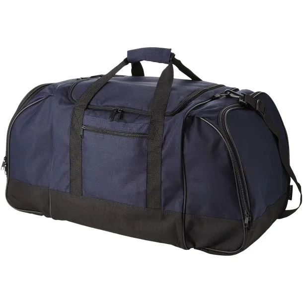 Nevada travel duffel bag Navy Blue Solid black